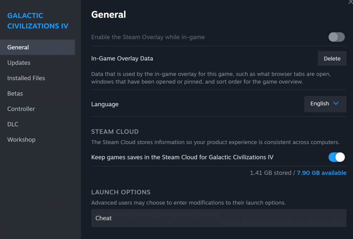 Console Commands - Galactic Civilizations - Official Wiki